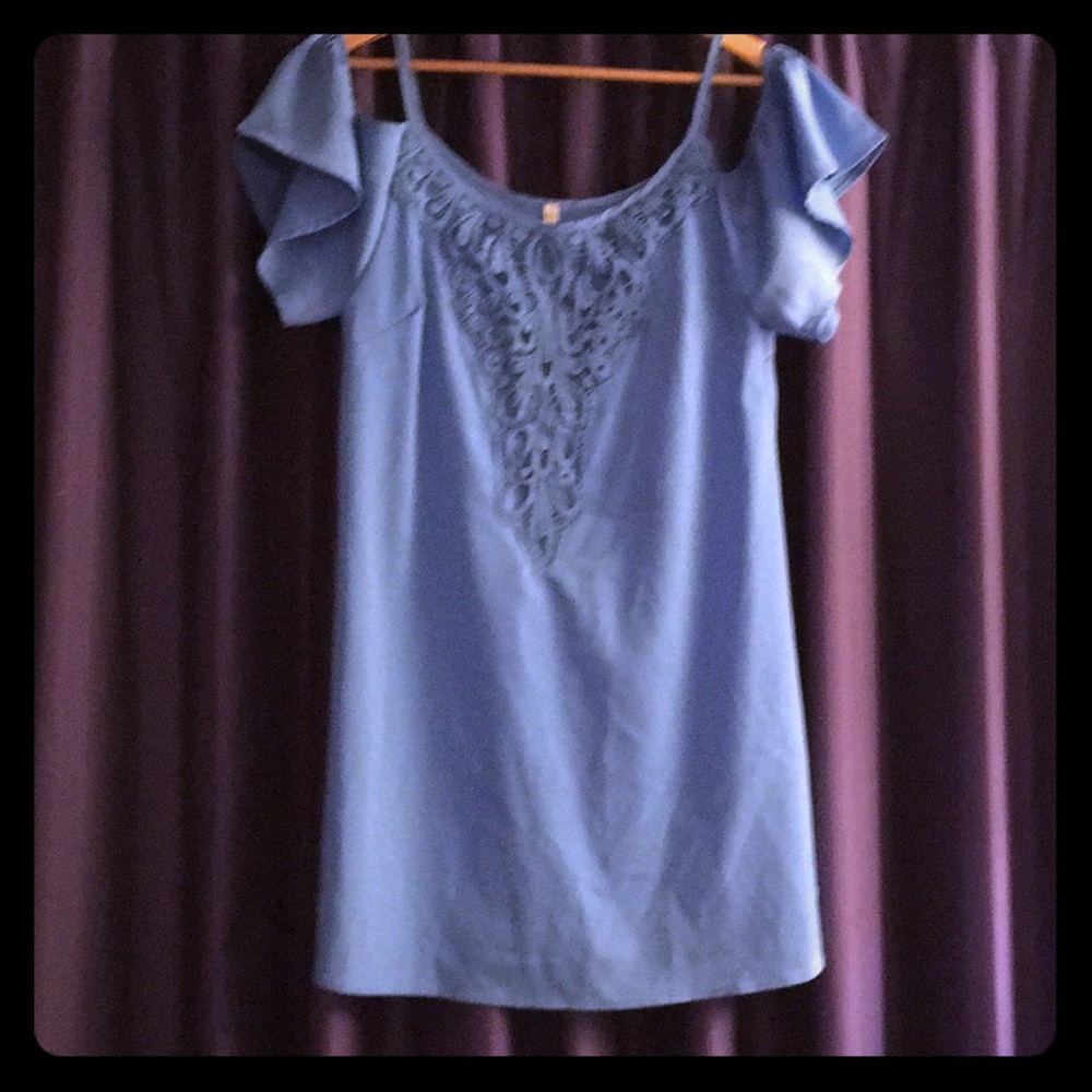 Peppermint beautiful blue dress